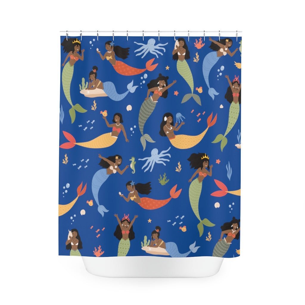 Mermaids Shower Curtain - The Trini Gee