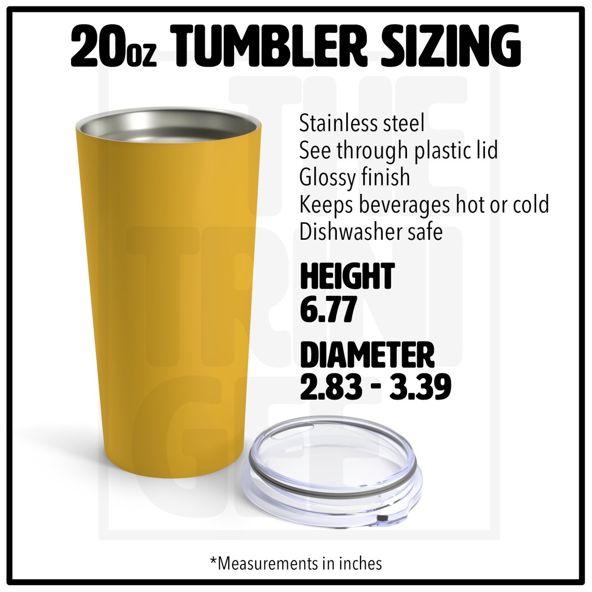 Museum Scene 20oz Tumbler - The Trini Gee