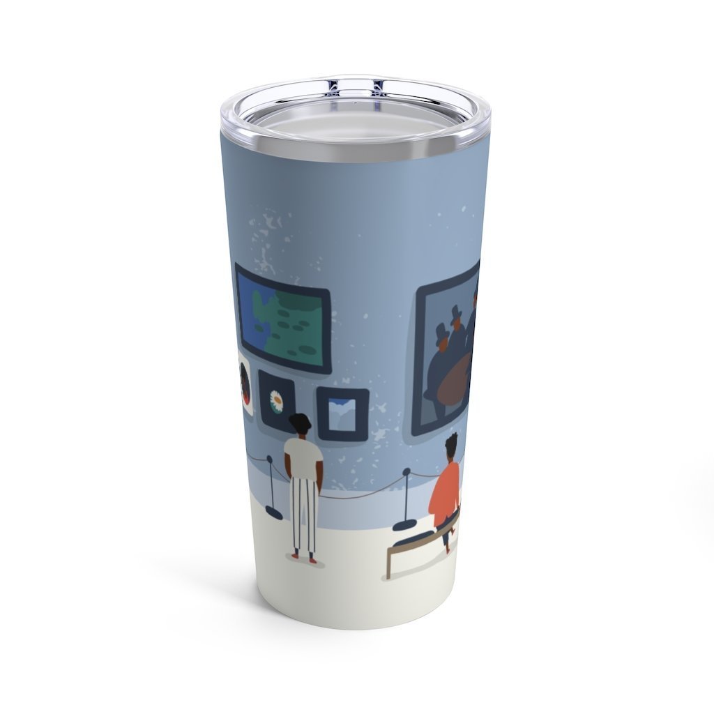 Museum Scene 20oz Tumbler - The Trini Gee