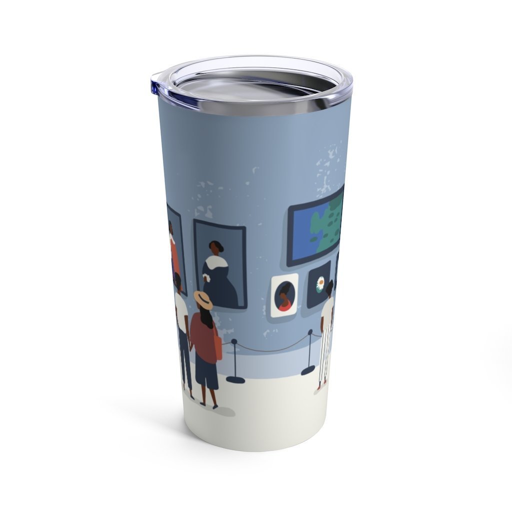 Museum Scene 20oz Tumbler - The Trini Gee