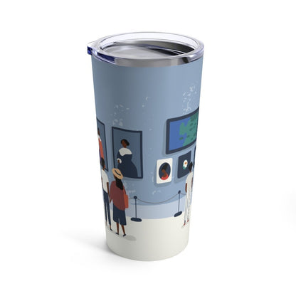 Museum Scene 20oz Tumbler - The Trini Gee