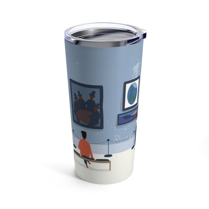 Museum Scene 20oz Tumbler - The Trini Gee
