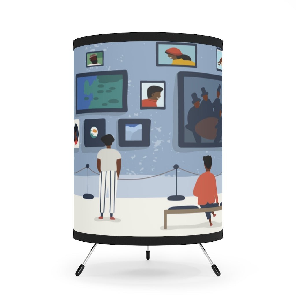 Museum Visit Lamp - The Trini Gee