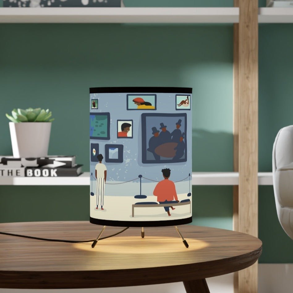 Museum Visit Lamp - The Trini Gee