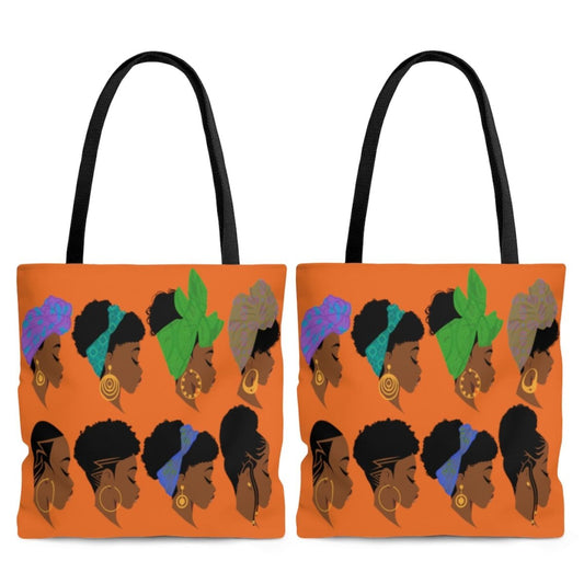 Naturals & Headwraps Tote Bag - The Trini Gee