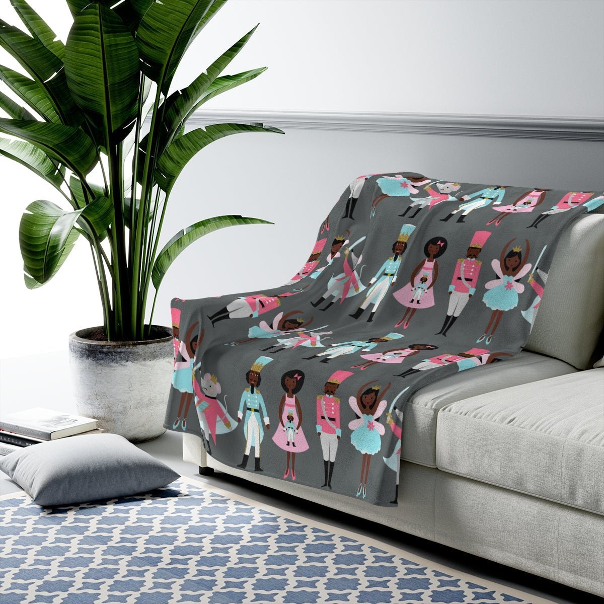 Nutcracker Ballet Blanket - The Trini Gee