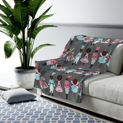 Nutcracker Ballet Blanket - The Trini Gee