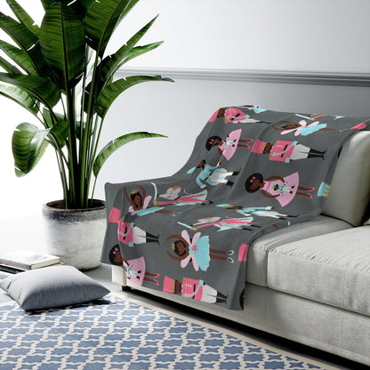 Nutcracker Ballet Blanket - The Trini Gee