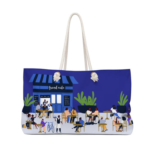 Outdoor Cafe Weekender Bag - The Trini Gee