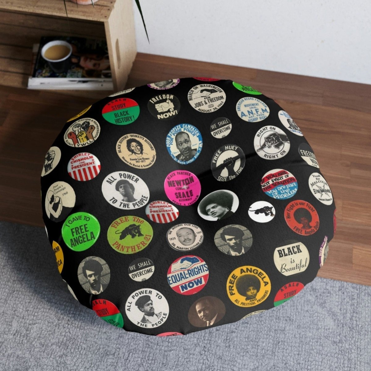 Panther Floor Pillow - The Trini Gee