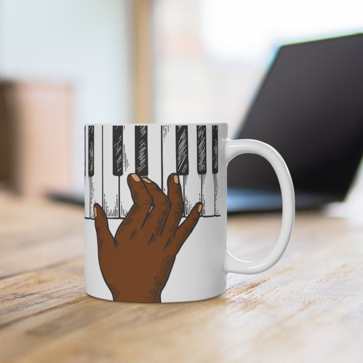 Piano Hands Mug - The Trini Gee