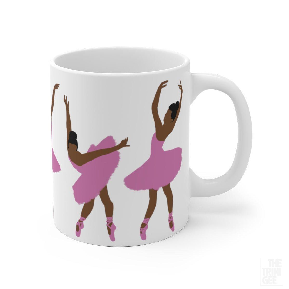 Pink Ballerina Mug - The Trini Gee