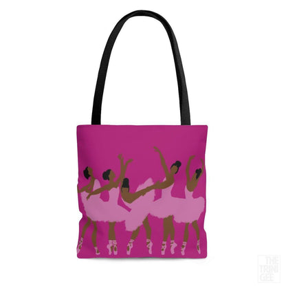 Pink Ballerina Tote Bag - The Trini Gee