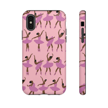 Pink Ballerinas Phone Case - The Trini Gee