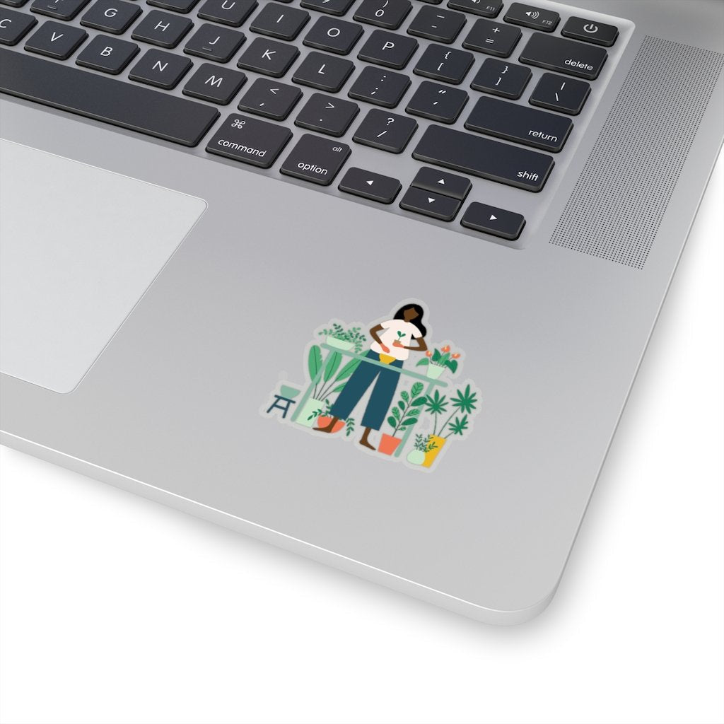 Plant Lady Kiss-Cut Stickers - The Trini Gee