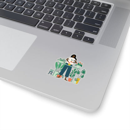 Plant Lady Kiss-Cut Stickers - The Trini Gee