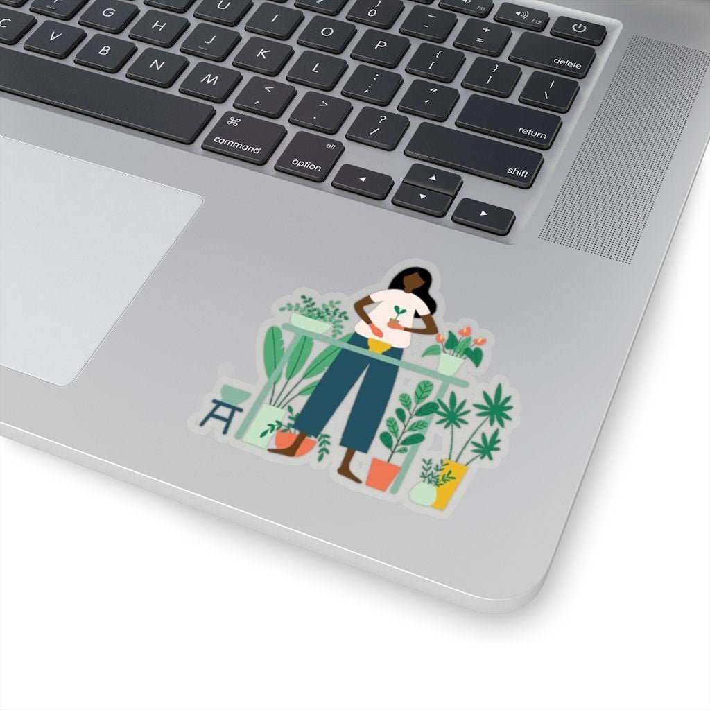 Plant Lady Kiss-Cut Stickers - The Trini Gee
