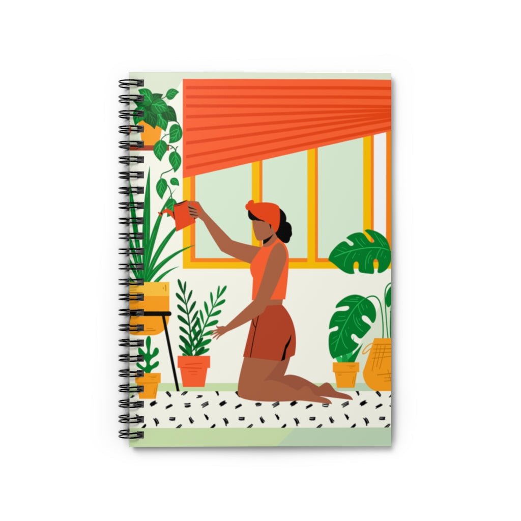 Plant Lady Spiral Notebook - The Trini Gee