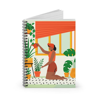 Plant Lady Spiral Notebook - The Trini Gee