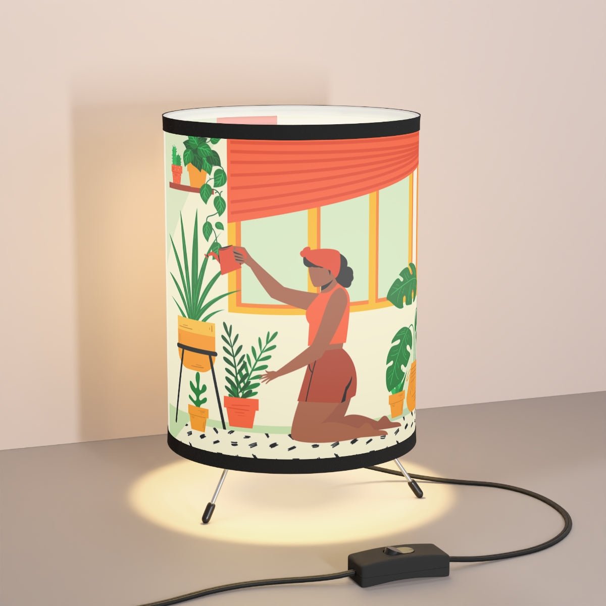 Plant Woman Lamp - The Trini Gee
