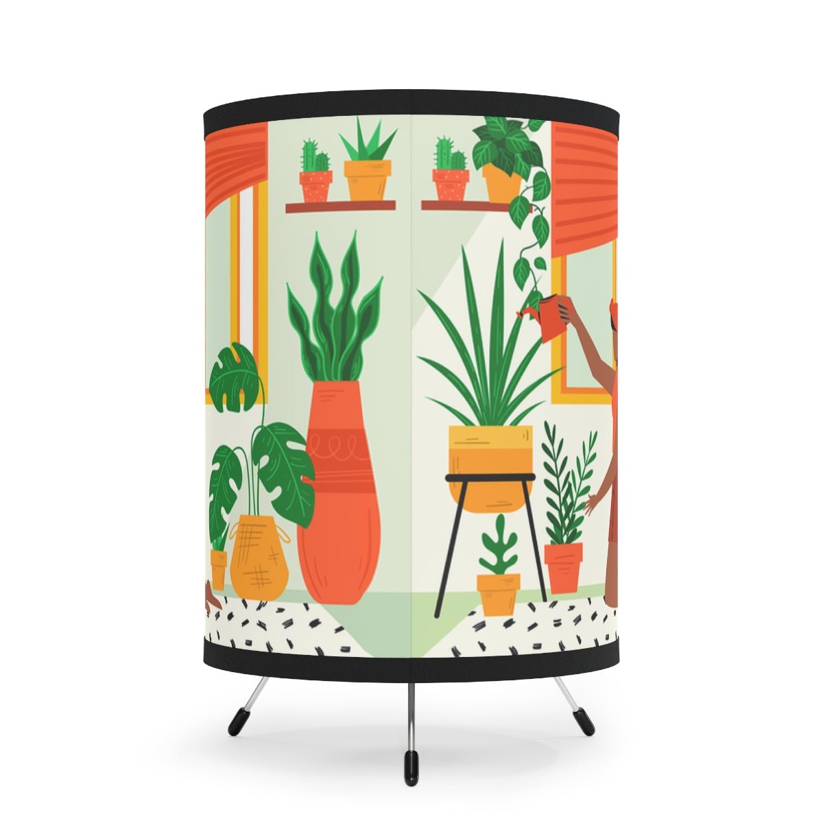 Plant Woman Lamp - The Trini Gee