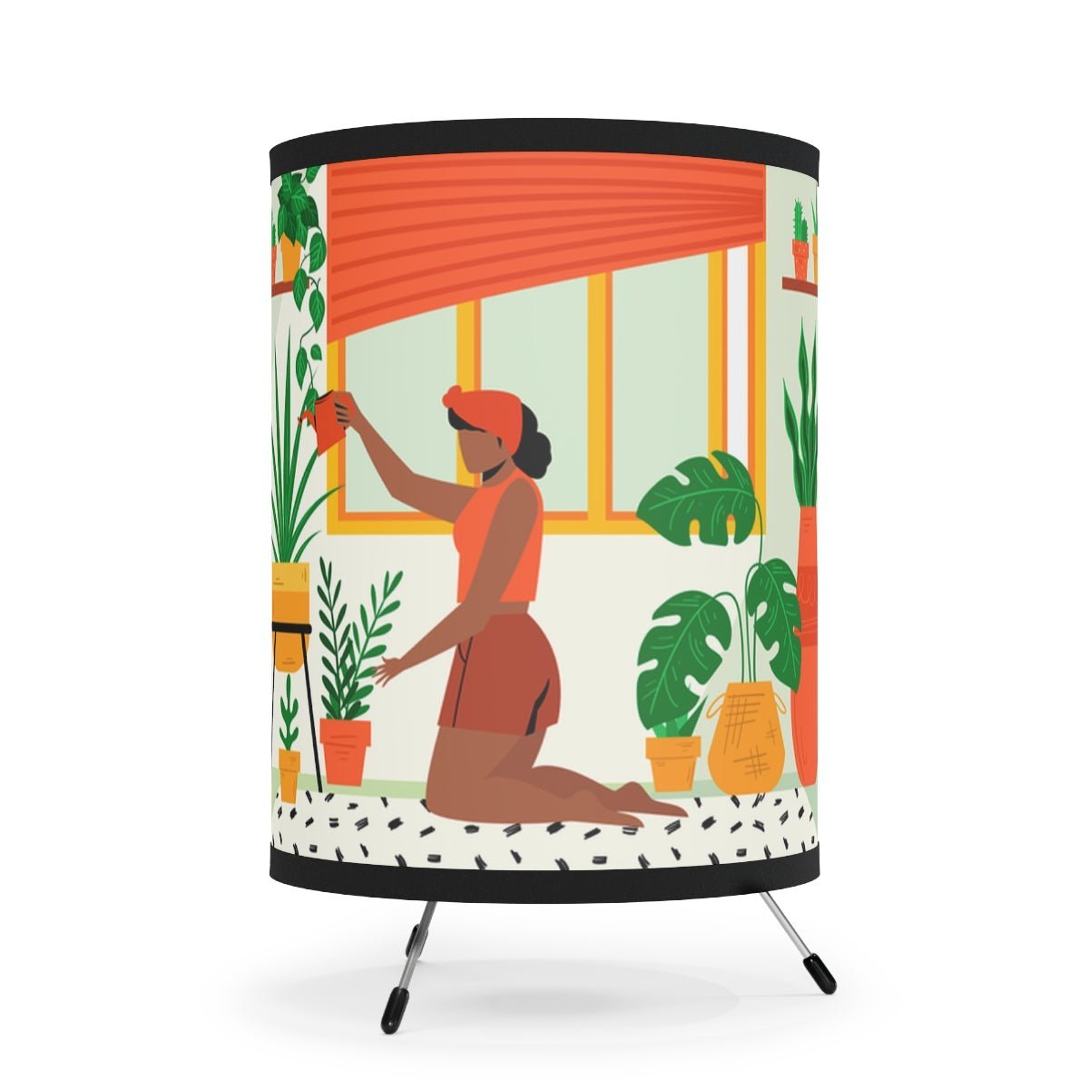 Plant Woman Lamp - The Trini Gee