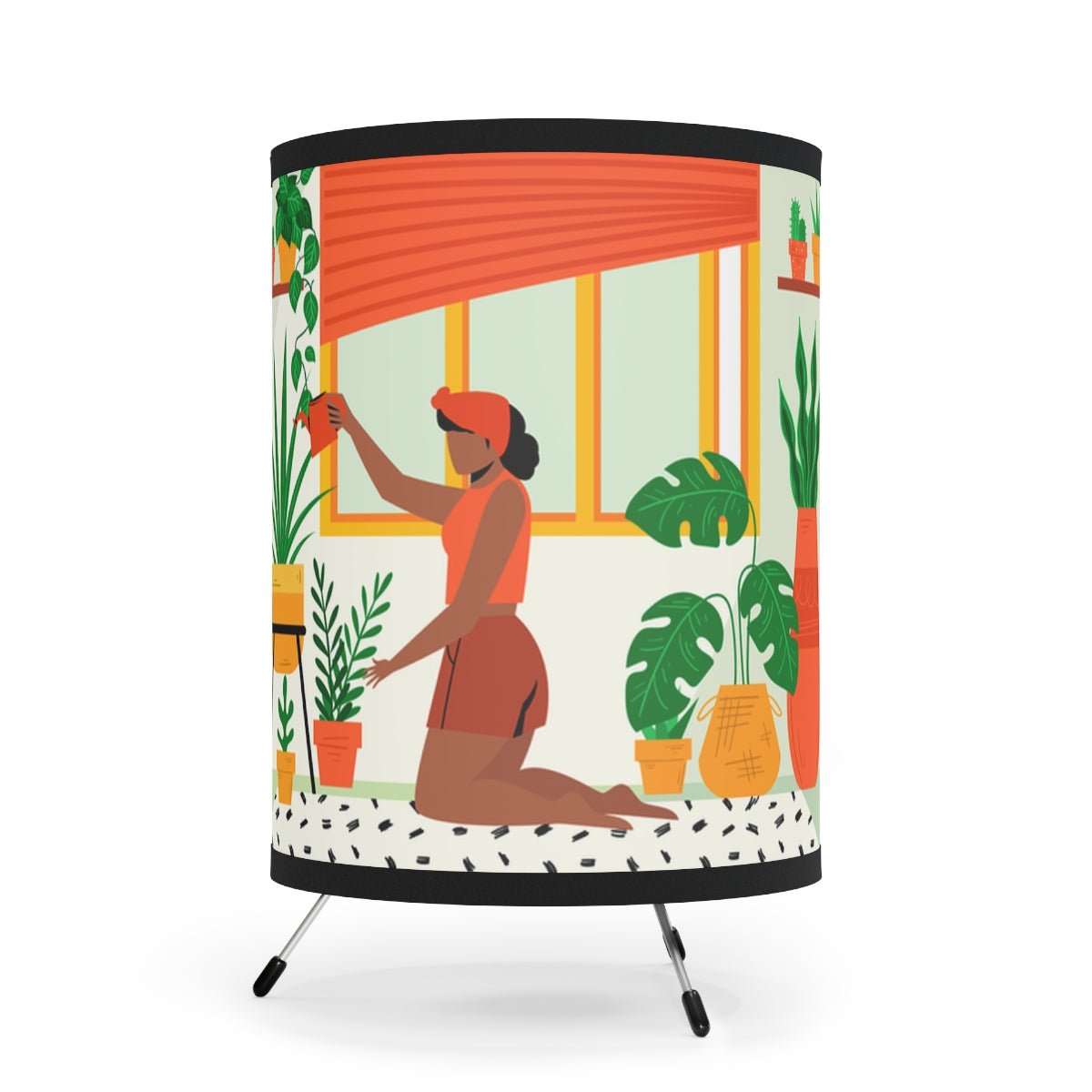 Plant Woman Lamp - The Trini Gee