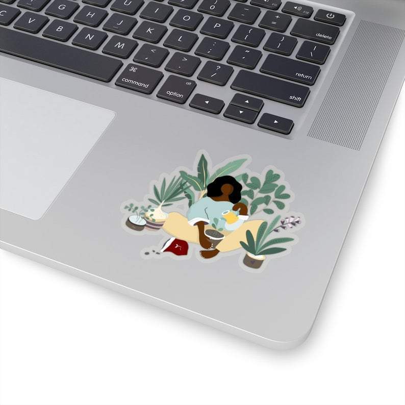 Plant Woman Stickers - The Trini Gee