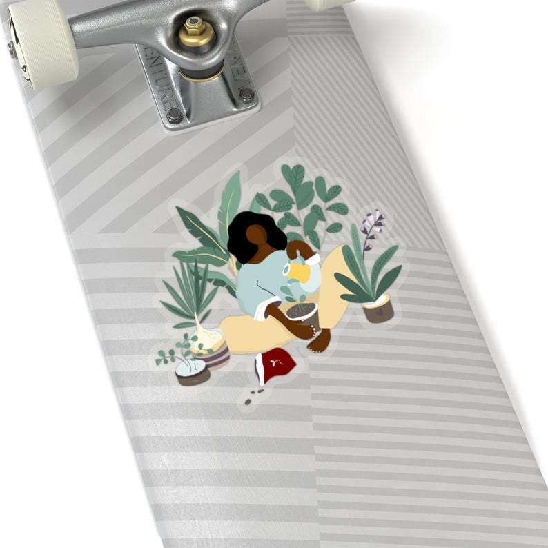 Plant Woman Stickers - The Trini Gee
