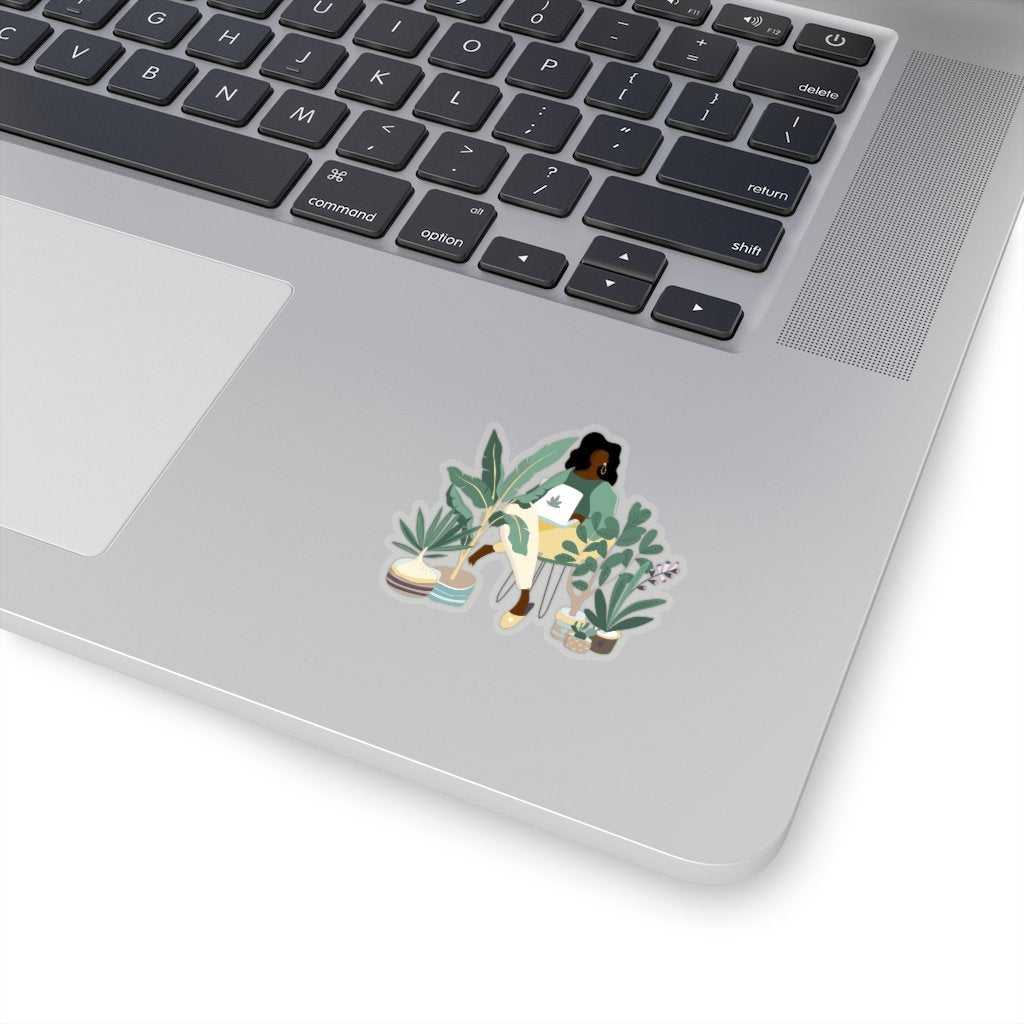 Plant Woman Stickers - The Trini Gee
