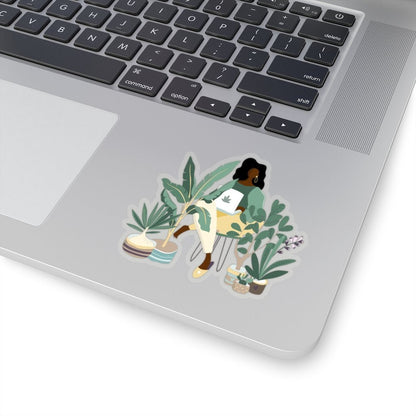 Plant Woman Stickers - The Trini Gee