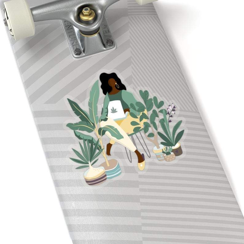 Plant Woman Stickers - The Trini Gee
