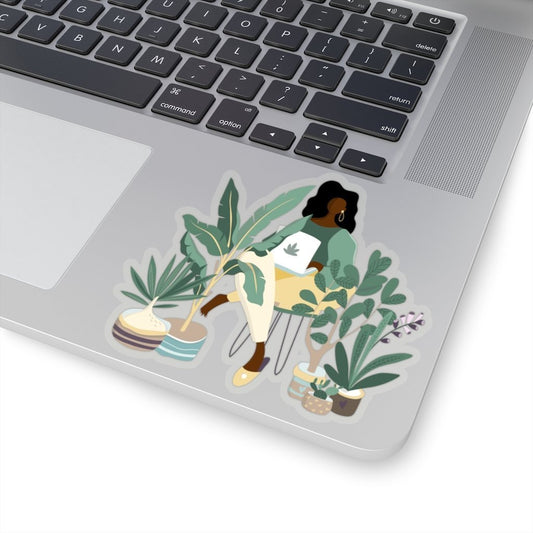 Plant Woman Stickers - The Trini Gee
