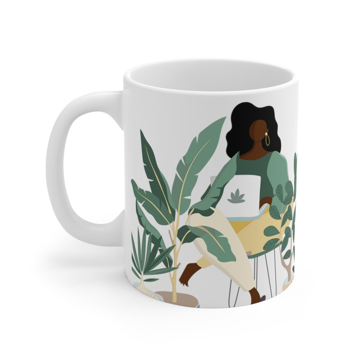 Plant Women Mug - The Trini Gee