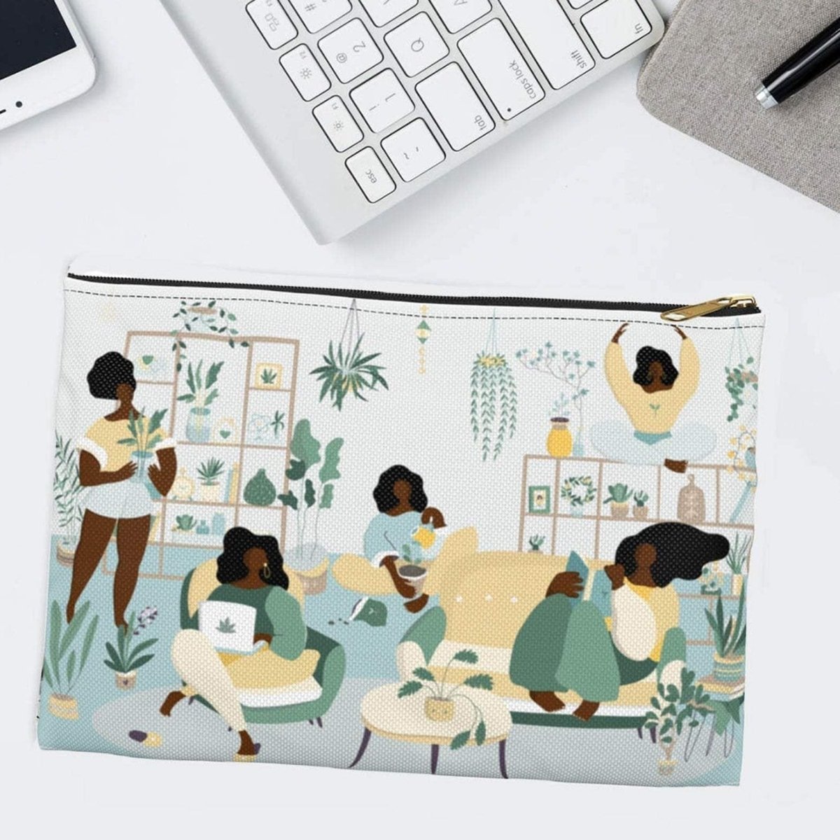 Plant Women Pouch - The Trini Gee