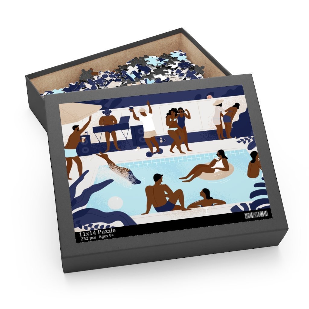 Pool Party Puzzle - The Trini Gee