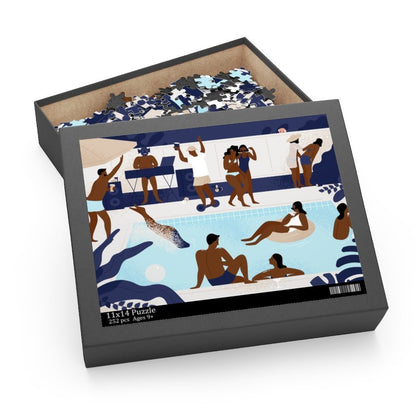 Pool Party Puzzle - The Trini Gee