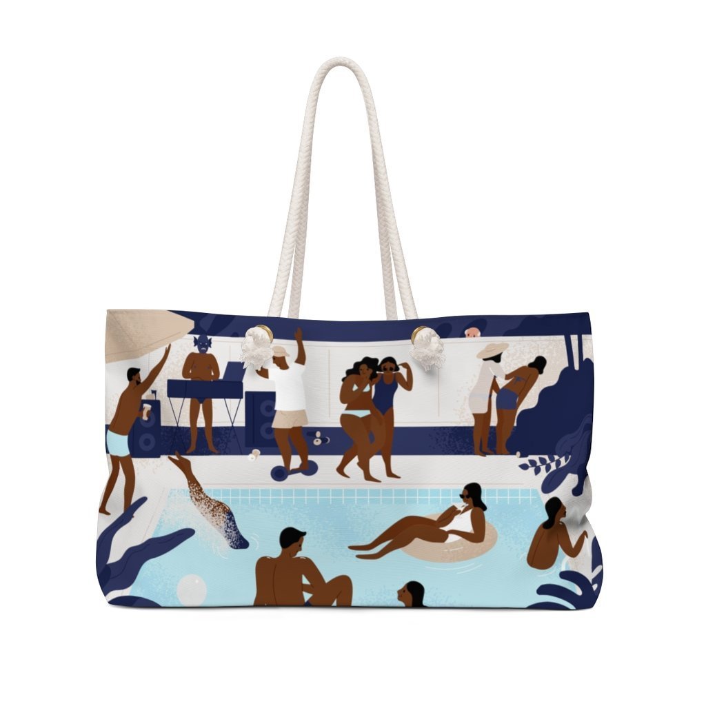 Pool Party Weekender Bag - The Trini Gee