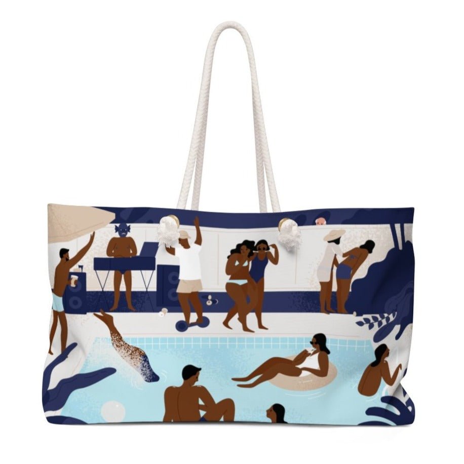 Pool Party Weekender Bag - The Trini Gee