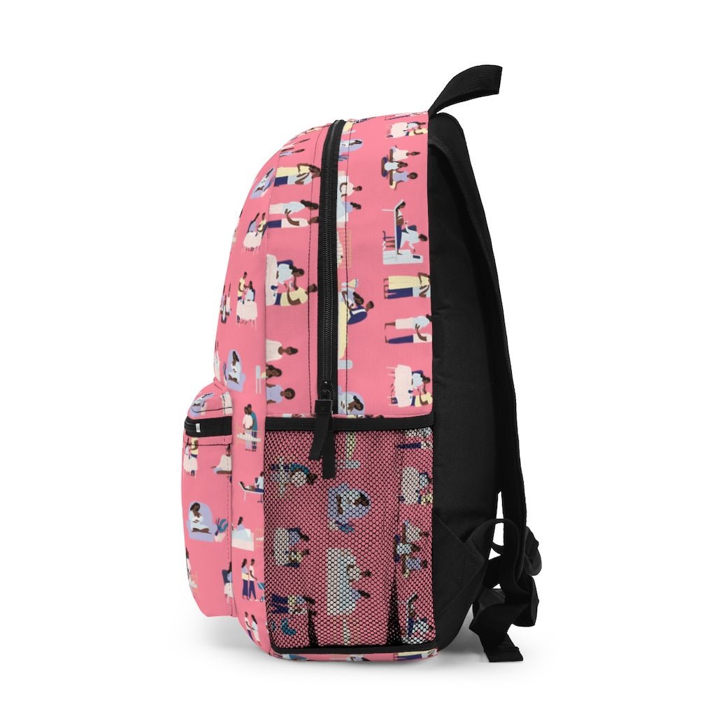 Pregnancy Pink Backpack - The Trini Gee