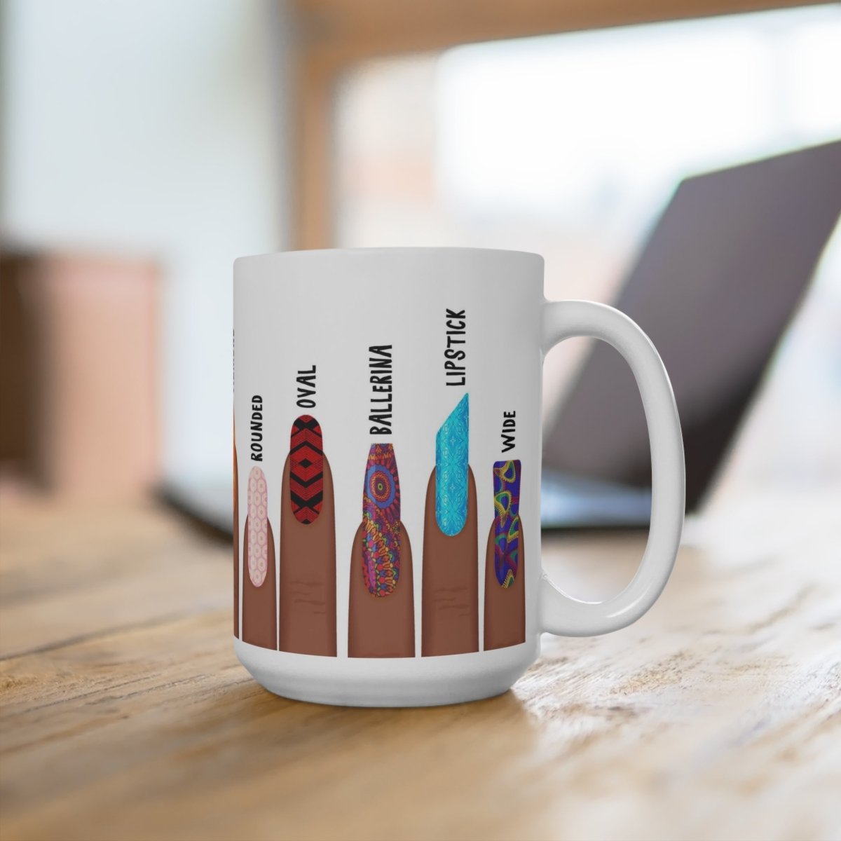 Pretty Nails Mug - The Trini Gee