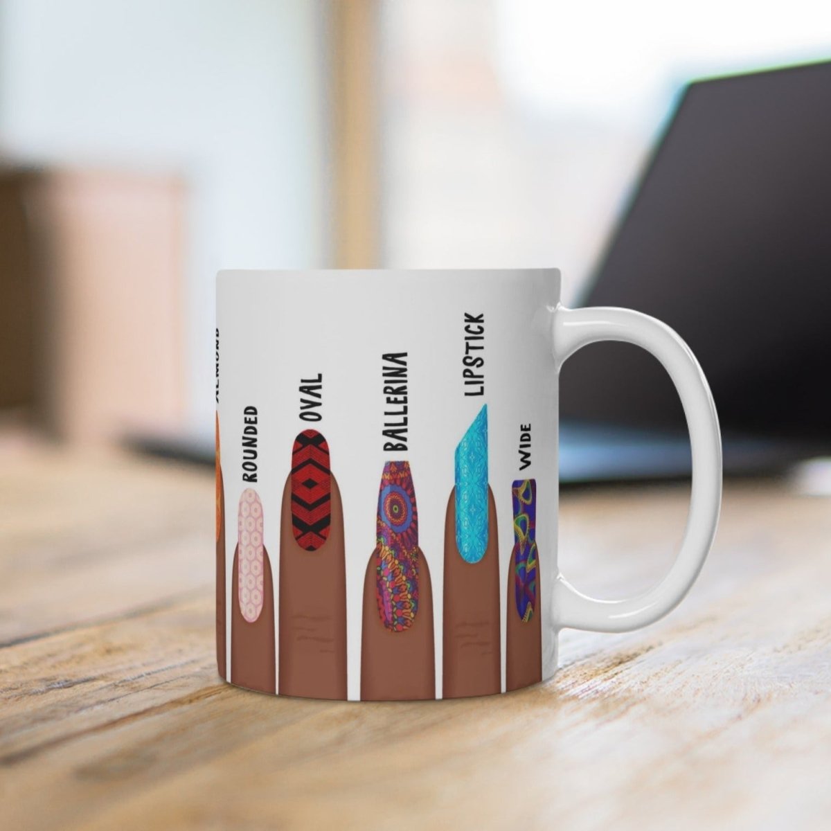 Pretty Nails Mug - The Trini Gee
