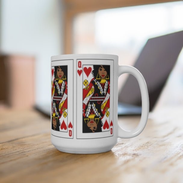 Queen of Hearts Mug - The Trini Gee