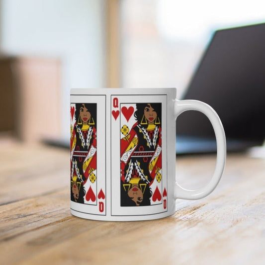 Queen of Hearts Mug - The Trini Gee