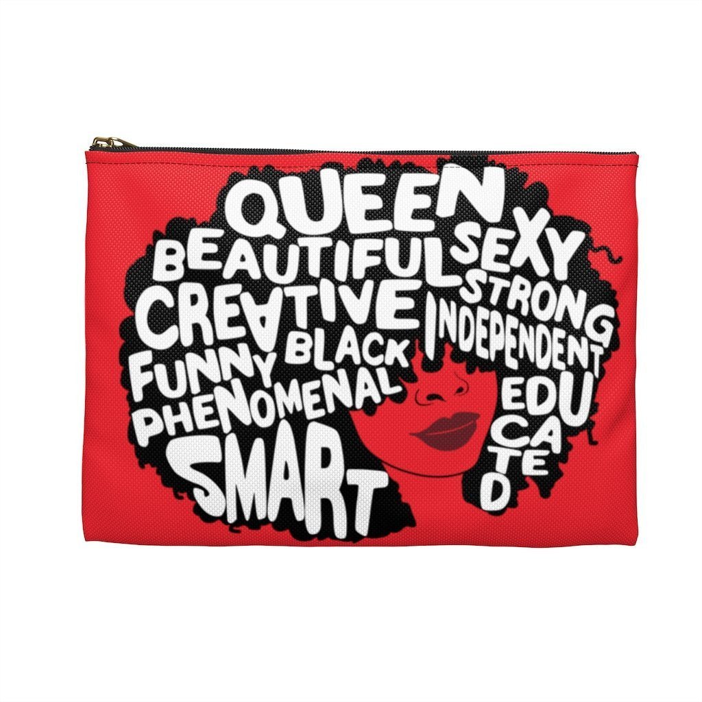 Queen Words Pouch - The Trini Gee