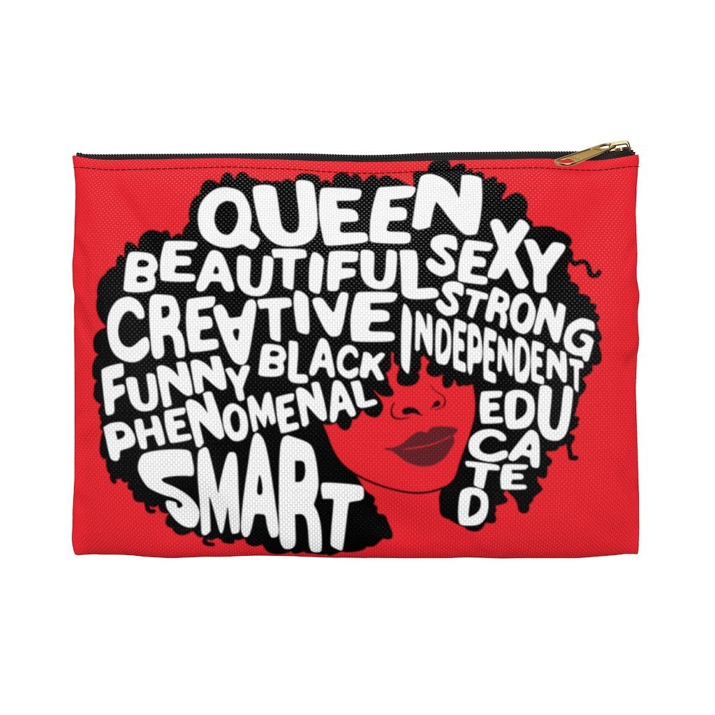 Queen Words Pouch - The Trini Gee