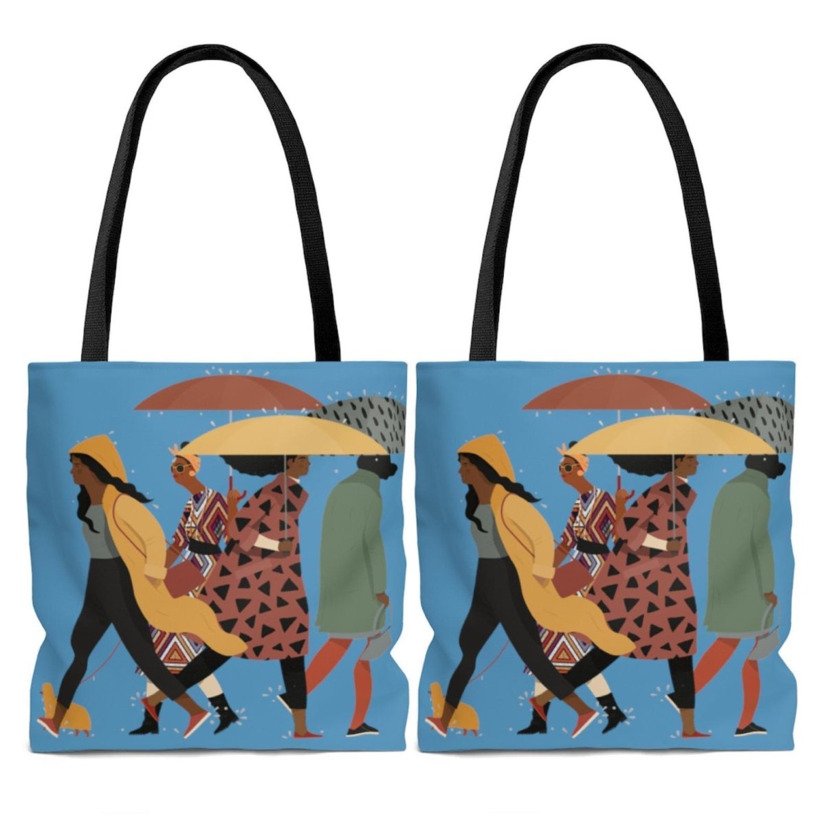 Rain Women Tote Bag - The Trini Gee