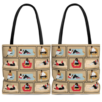 Read Relax Tote Bag - The Trini Gee