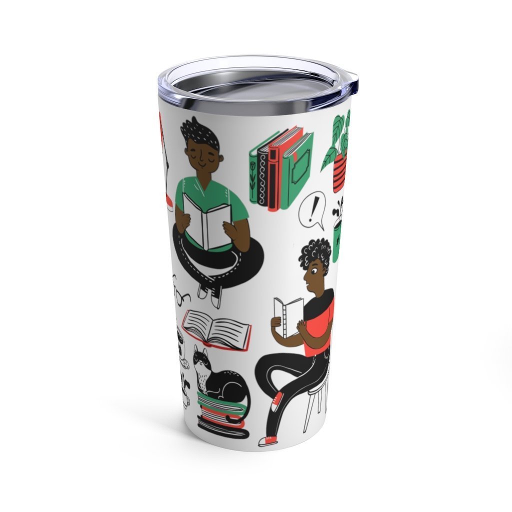 Readers and Plants 20oz Tumbler - The Trini Gee