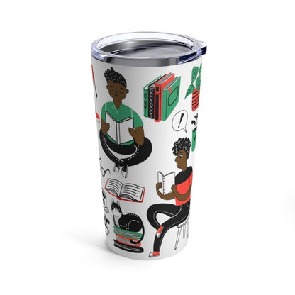 Readers and Plants 20oz Tumbler - The Trini Gee
